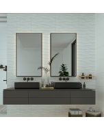 بلاط ديكور جدران 30×60×0.9 سم - أبيض