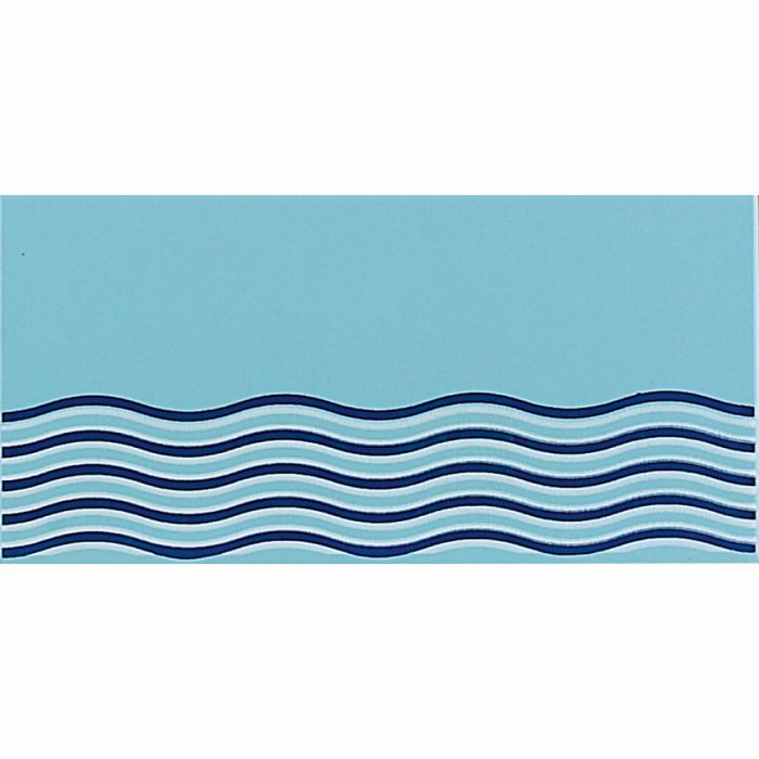 بلاط مسابح 12×24×0.9 سم -أزرق فاتح
