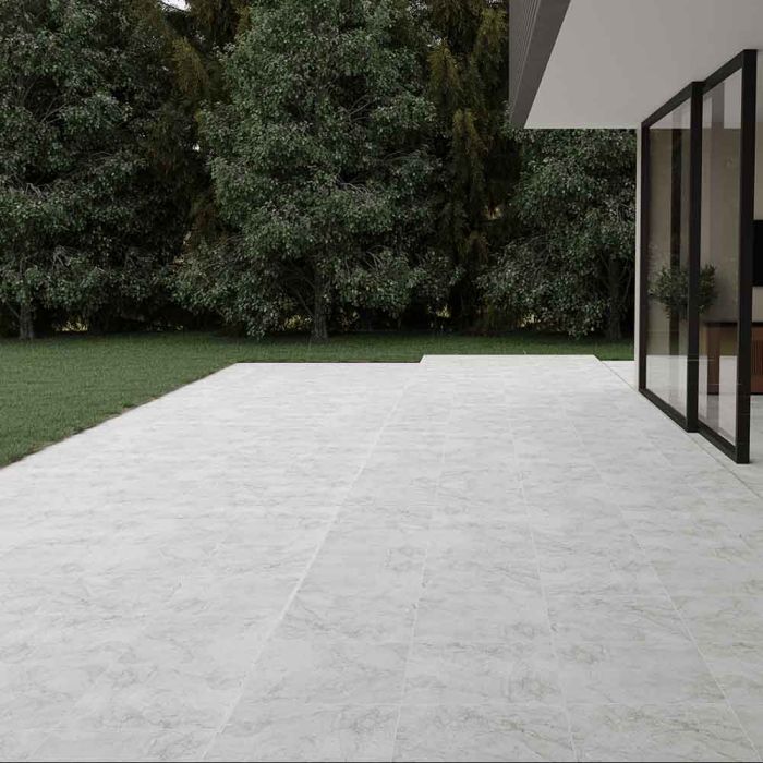 بلاط أحواش 50×50×1.4 سم - رمادي فاتح 