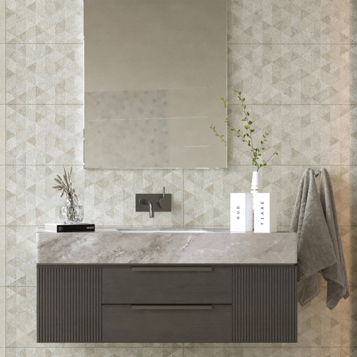 بلاط ديكور جدران 30×90××1.0 سم - بيج 