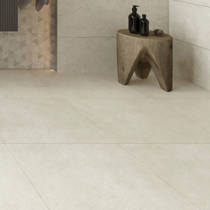 بلاط أرضيات 60×60×1.0 سم - بيج فاتح 