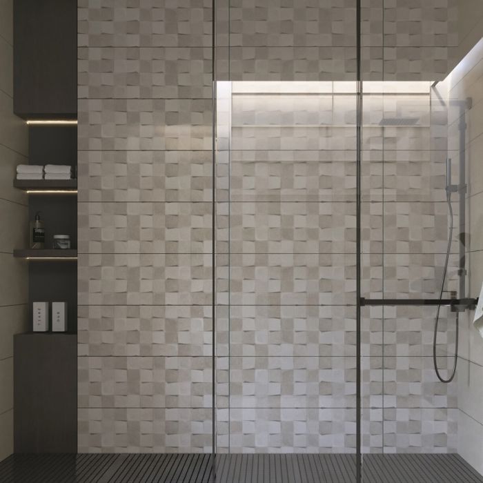 بلاط ديكور جدران 30×90×1.0 سم - بيج 