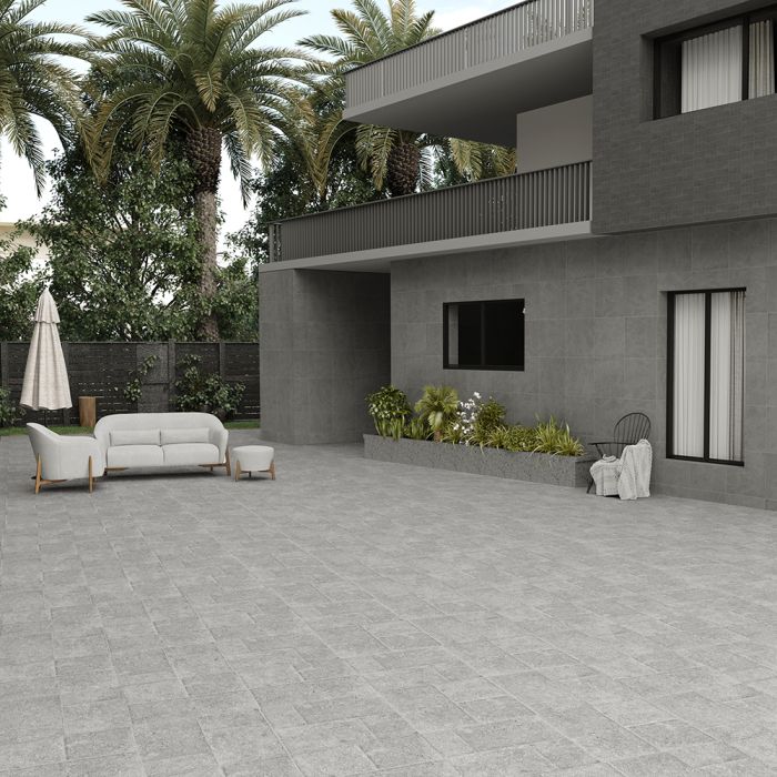 بلاط أرضيات 60×60×1.5 سم - رمادي 
