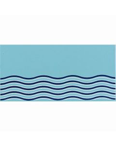 بلاط مسابح 12×24×0.9 سم -أزرق فاتح
