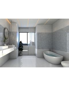 بلاط أرضيات 30×30×0.9 سم - أبيض