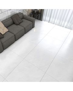 بلاط أرضيات 60×60×1.1 سم - أبيض رخامي
