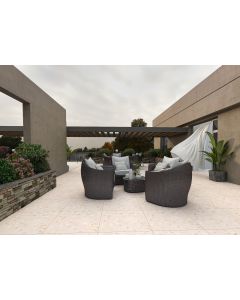 بلاط أرضيات 43×43×1.2 سم - بني فاتح