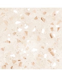 بلاط أرضيات 43×43×1.2 سم - بني فاتح