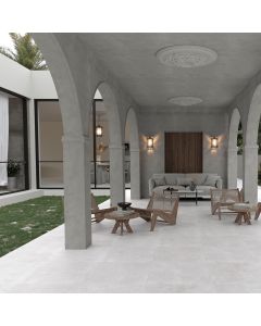 بلاط أرضيات 60×60×1.5 سم - رمادي فاتح 