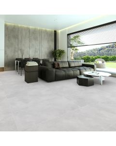 بلاط أرضيات 60×120×1.0 سم - رمادي فاتح 