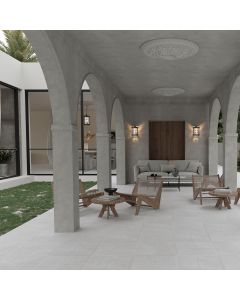 بلاط ديكور أرضيات 60×60×1.5 سم - رمادي فاتح 